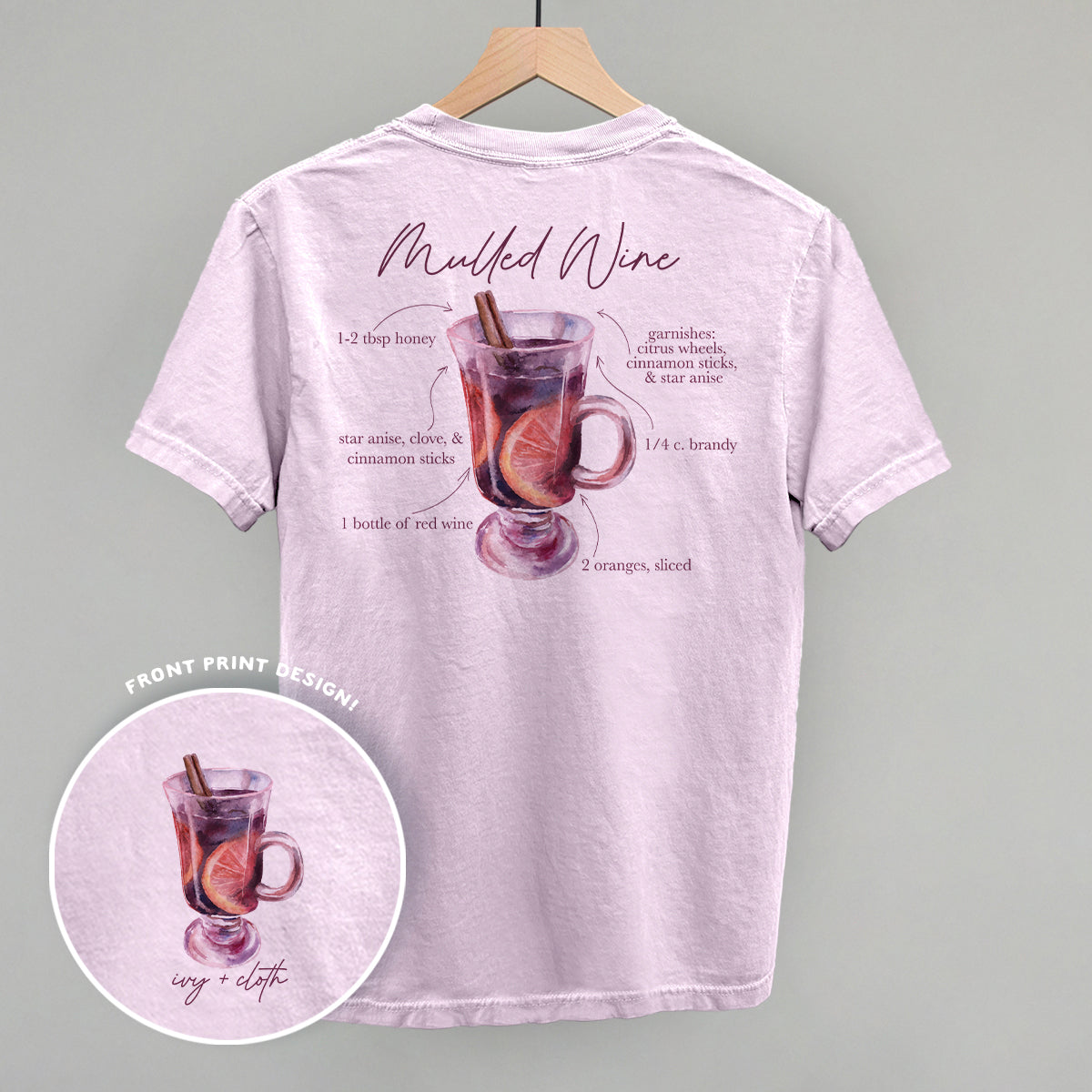 Mulled Wine Recipe (Back Print)