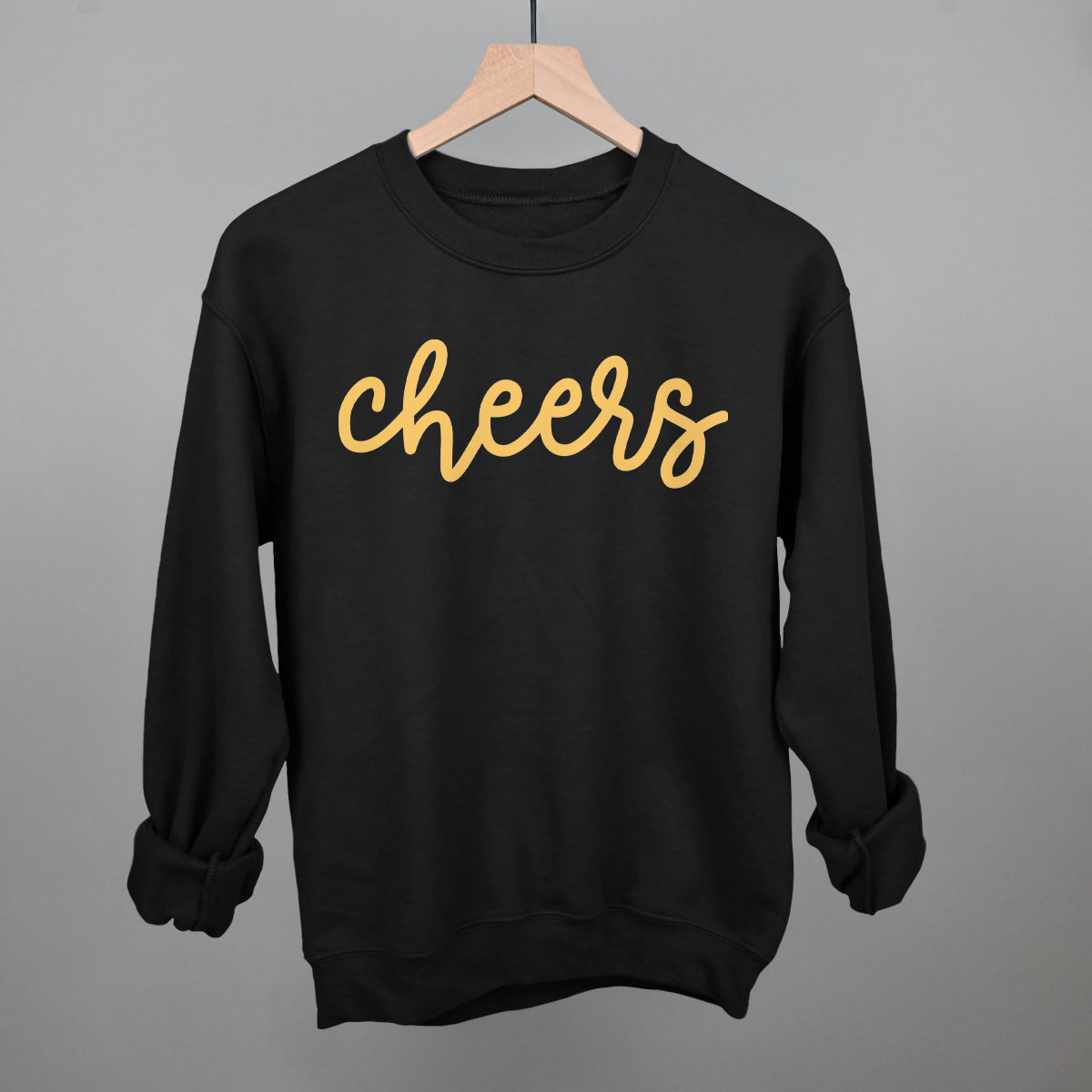 Cheers (Monoline Script) - clothing by TeeHivey.com (Image 1)