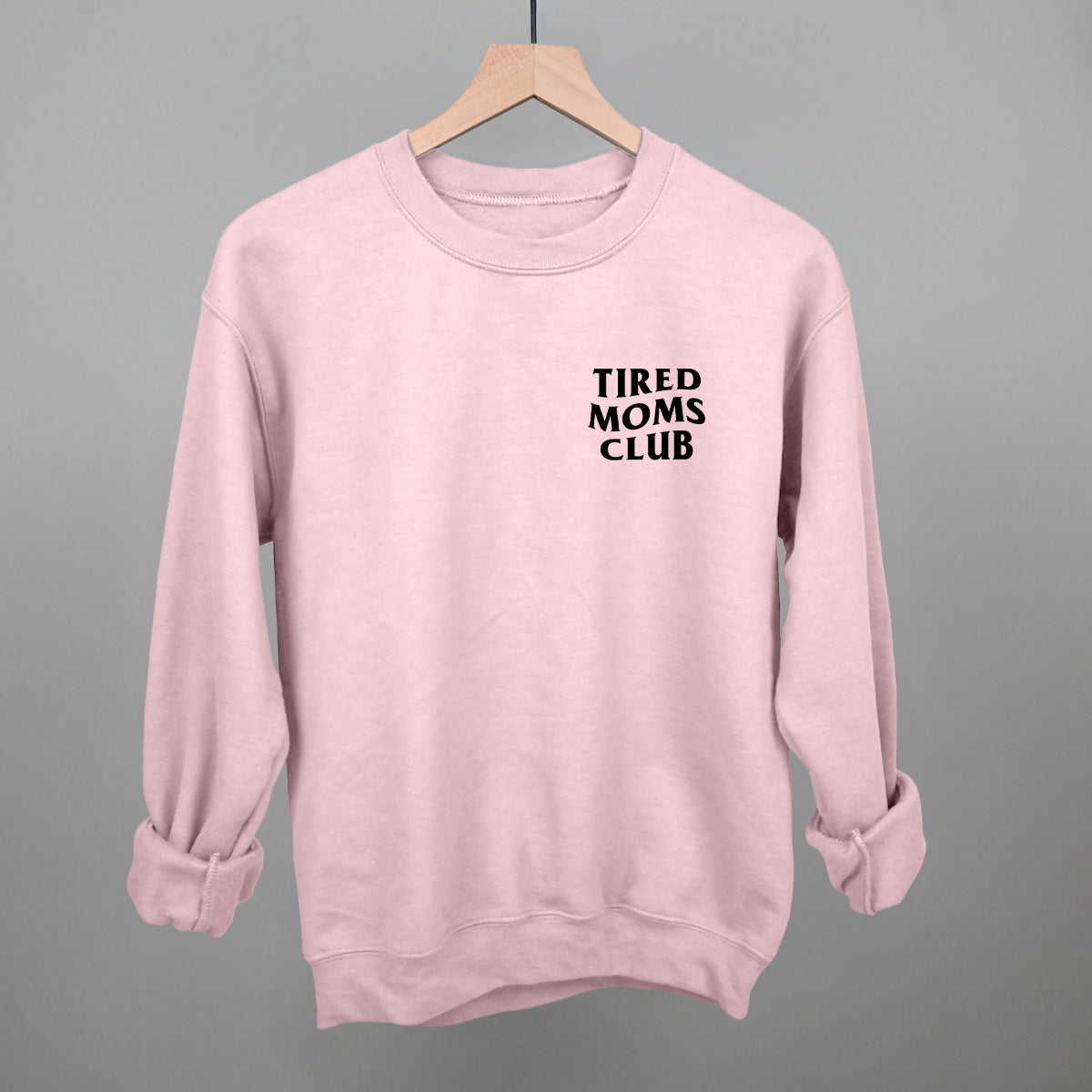 Tired Moms Club (Left Chest) - clothing by TeeHivey.com (Image 1)