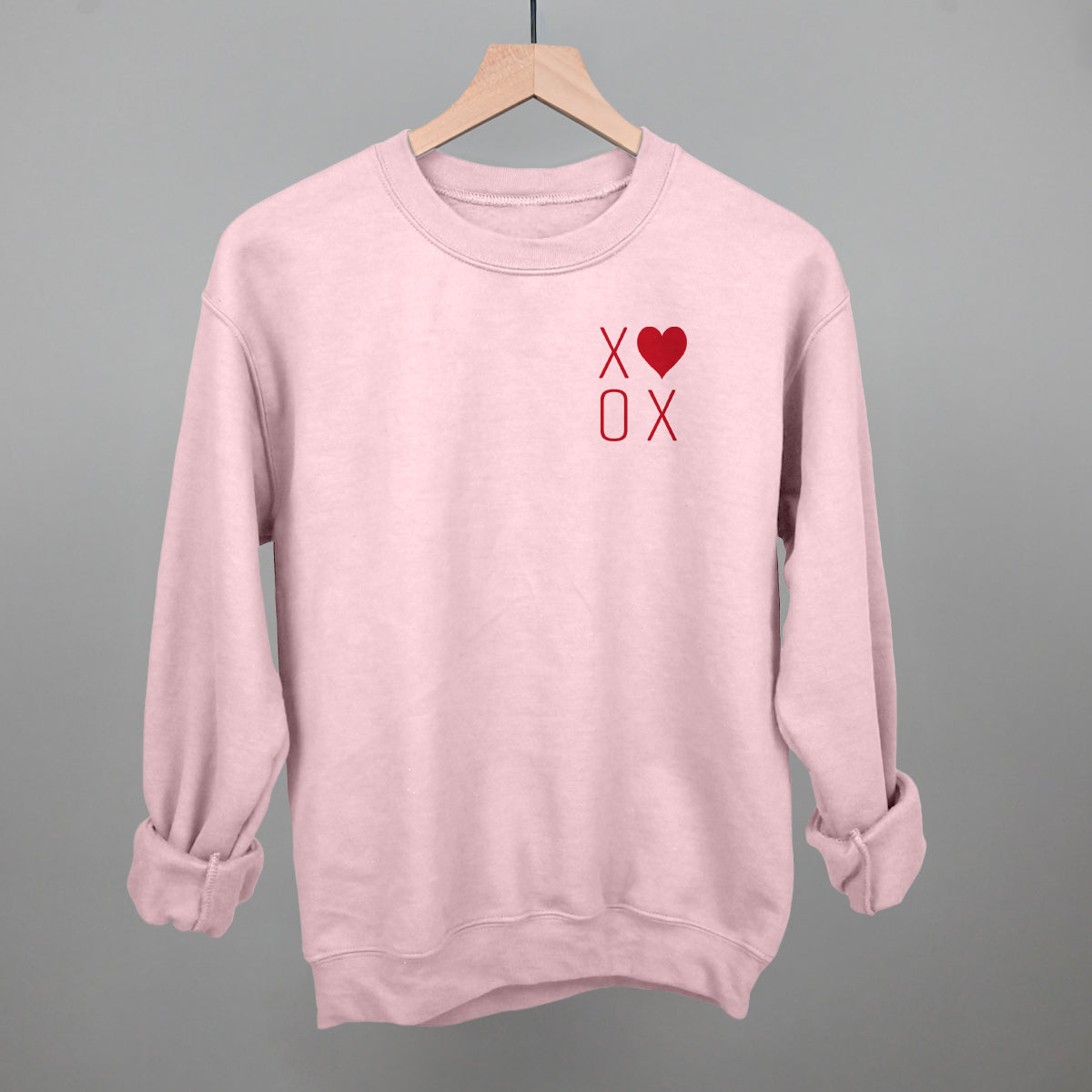 XOXO Heart (Left Chest) - clothing by TeeHivey.com (Image 1)