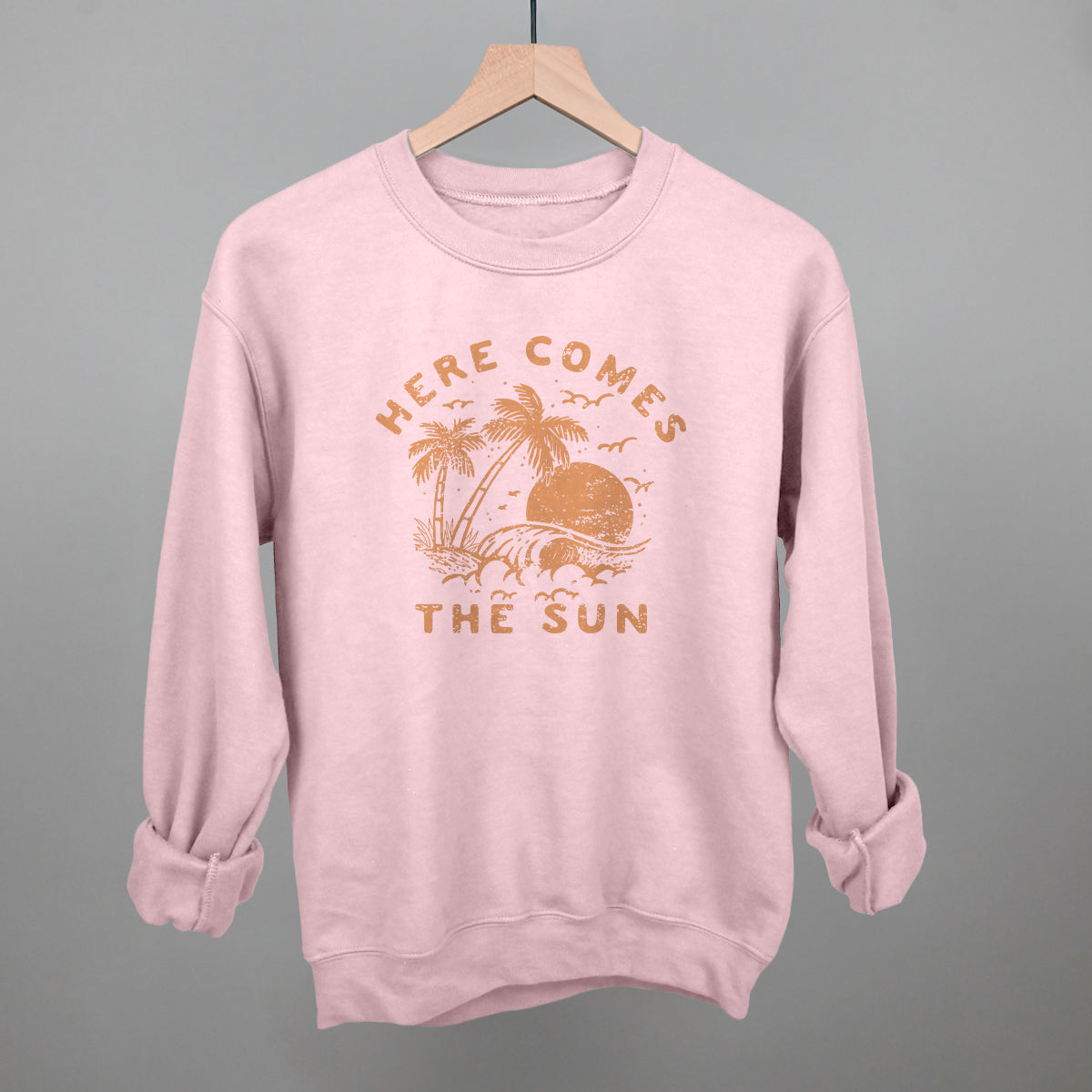 Here Comes The Sun Distressed - clothing by TeeHivey.com (Image 5)