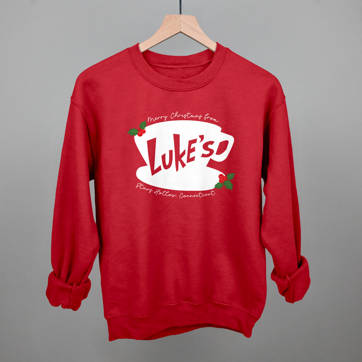 Merry Christmas From Luke's - clothing by TeeHivey.com (Image 1)