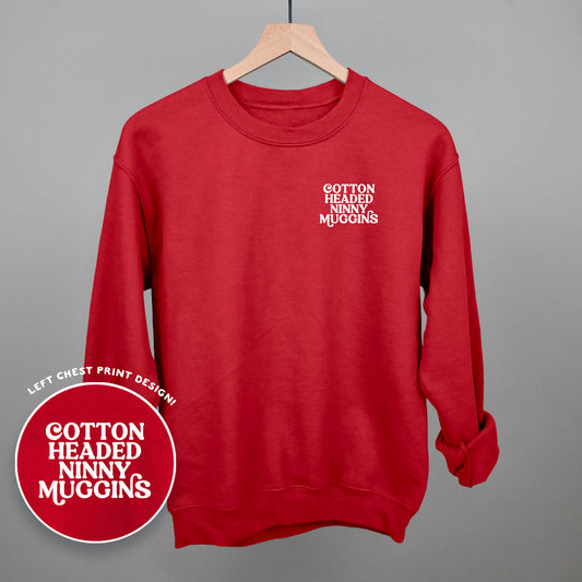 Cotton Headed Ninny Muggins (Left Chest) - clothing by TeeHivey.com (Image 1)