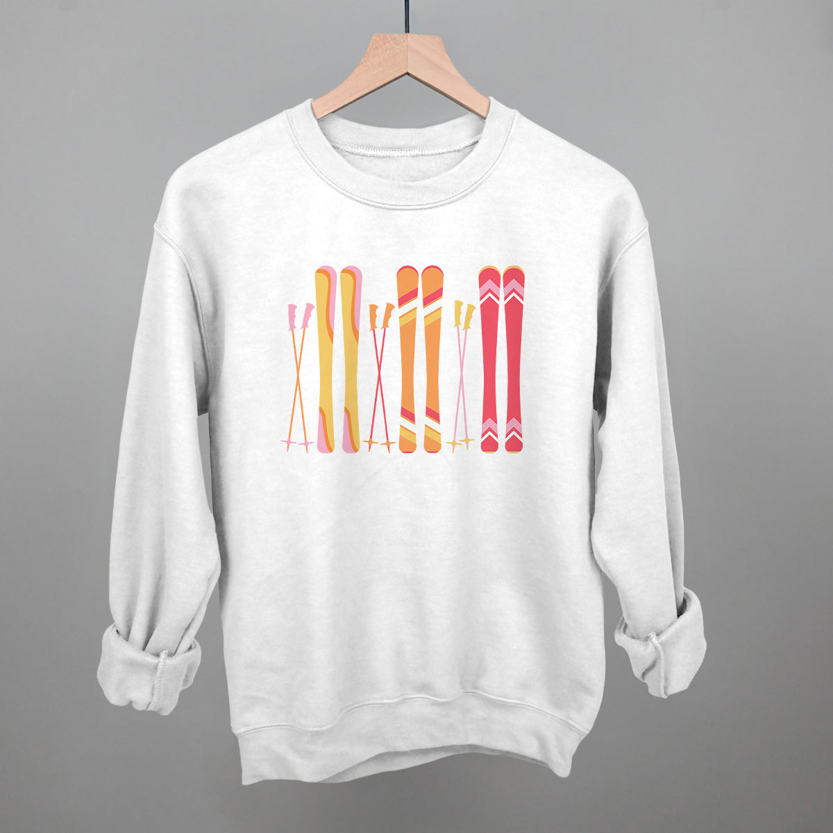 Retro Skis - clothing by TeeHivey.com (Image 2)