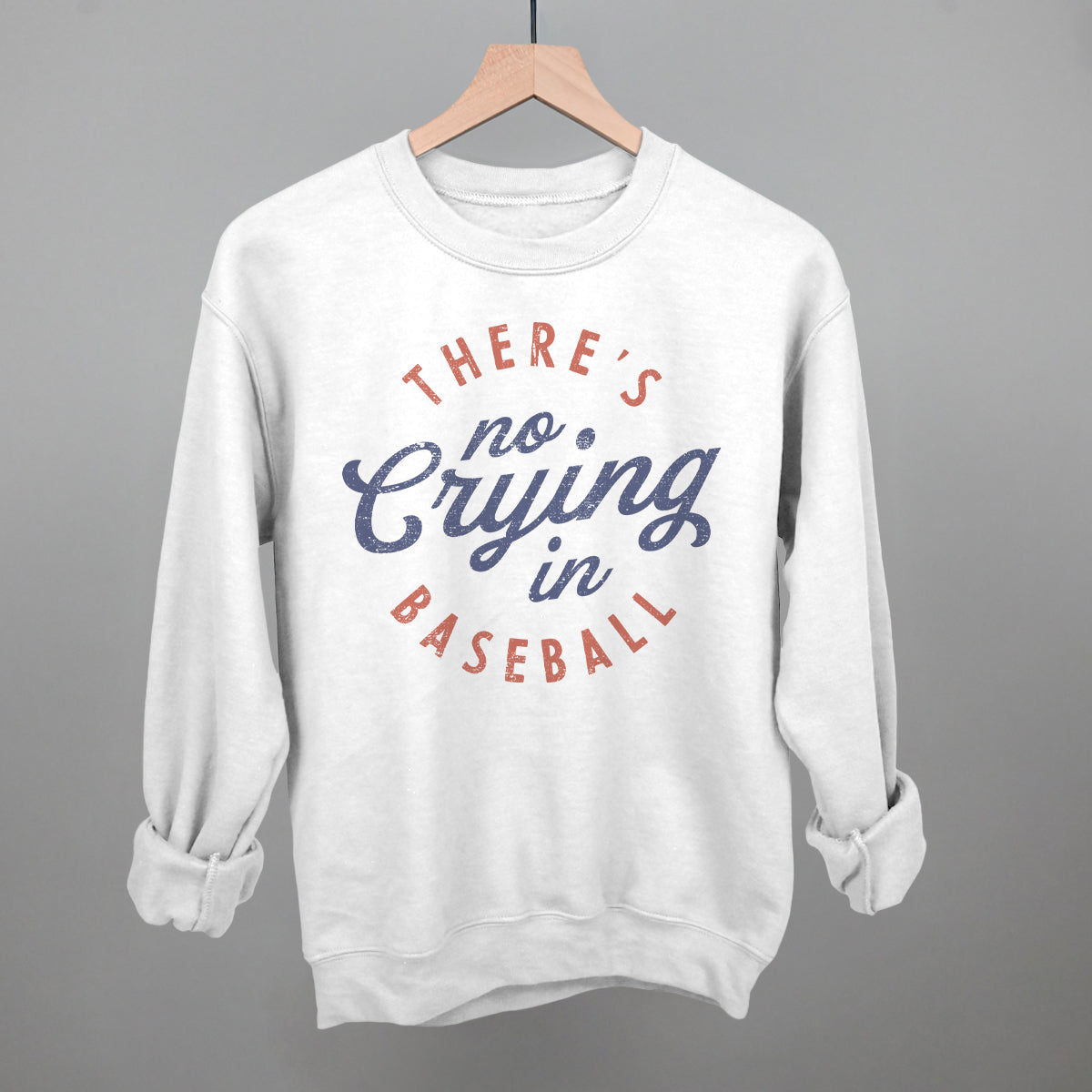 There's No Crying In Baseball - clothing by TeeHivey.com (Image 1)