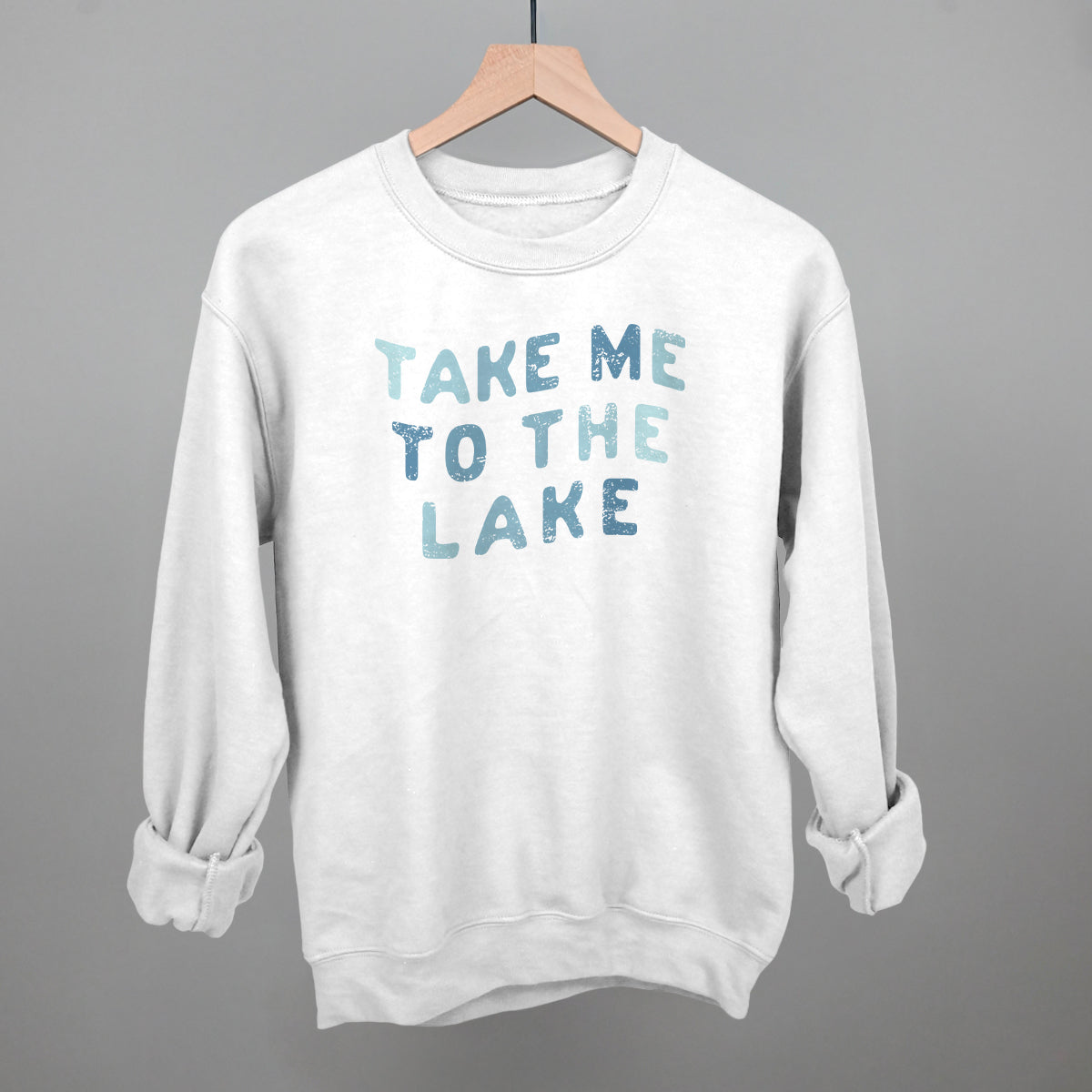 Take Me To The Lake Distressed - clothing by TeeHivey.com (Image 2)
