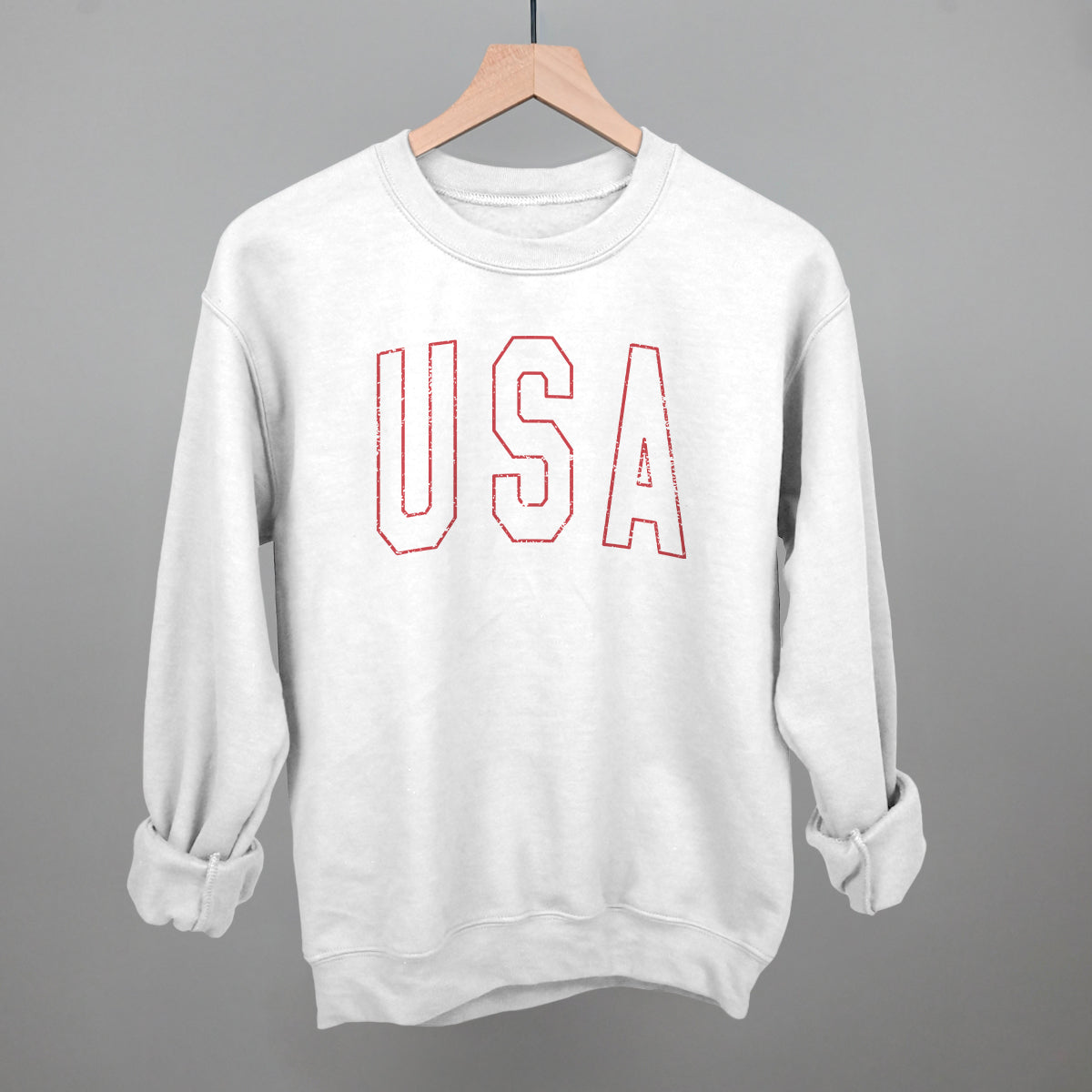 USA Collegiate Distressed - clothing by TeeHivey.com (Image 4)