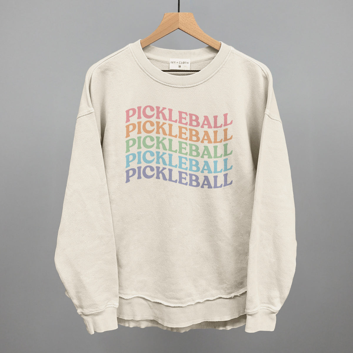 Pickleball Pastel Repeated - clothing by TeeHivey.com (Image 5)