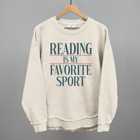 Reading Is My Favorite Sport - clothing by TeeHivey.com (Image 1)