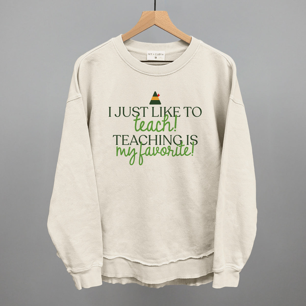 Teaching Is My Favorite (Green) - clothing by TeeHivey.com (Image 5)