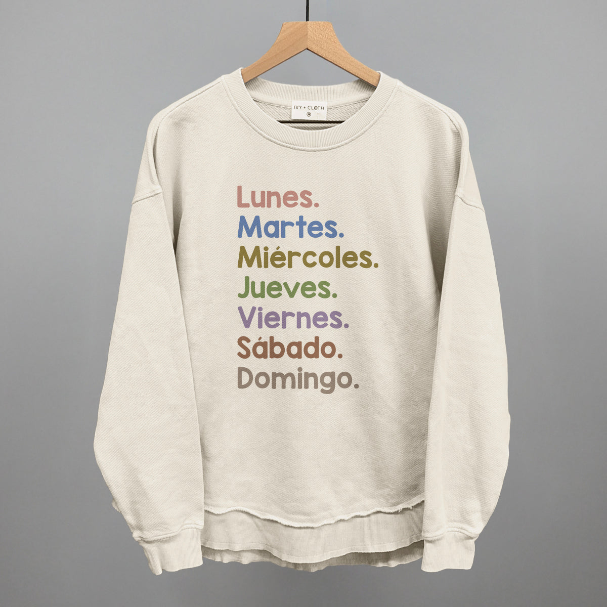 Dias De La Semana Colorful