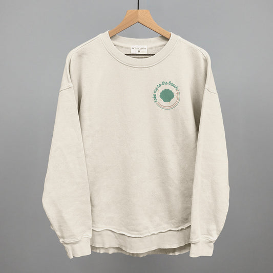Take Me To The Beach Seashell (Left Chest) - clothing by TeeHivey.com (Image 1)