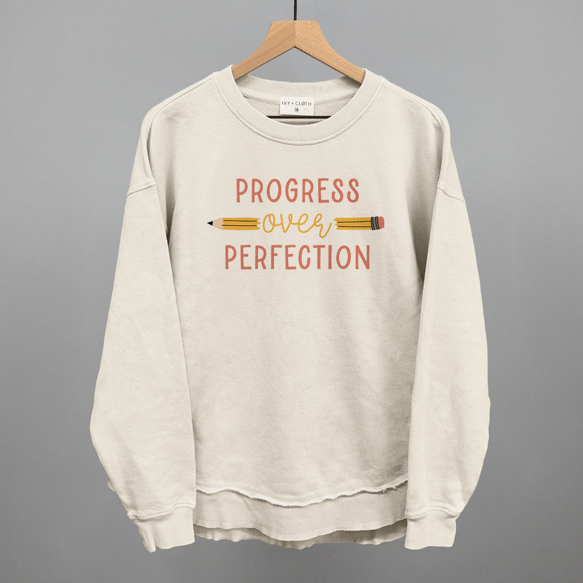 Progress Over Perfection - clothing by TeeHivey.com (Image 1)