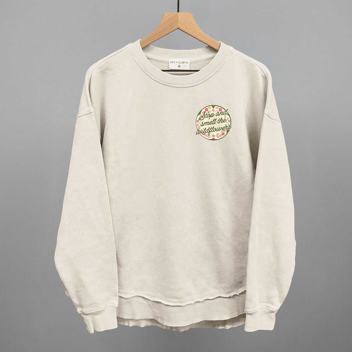 Stop And Smell The Wildflowers (Left Chest)