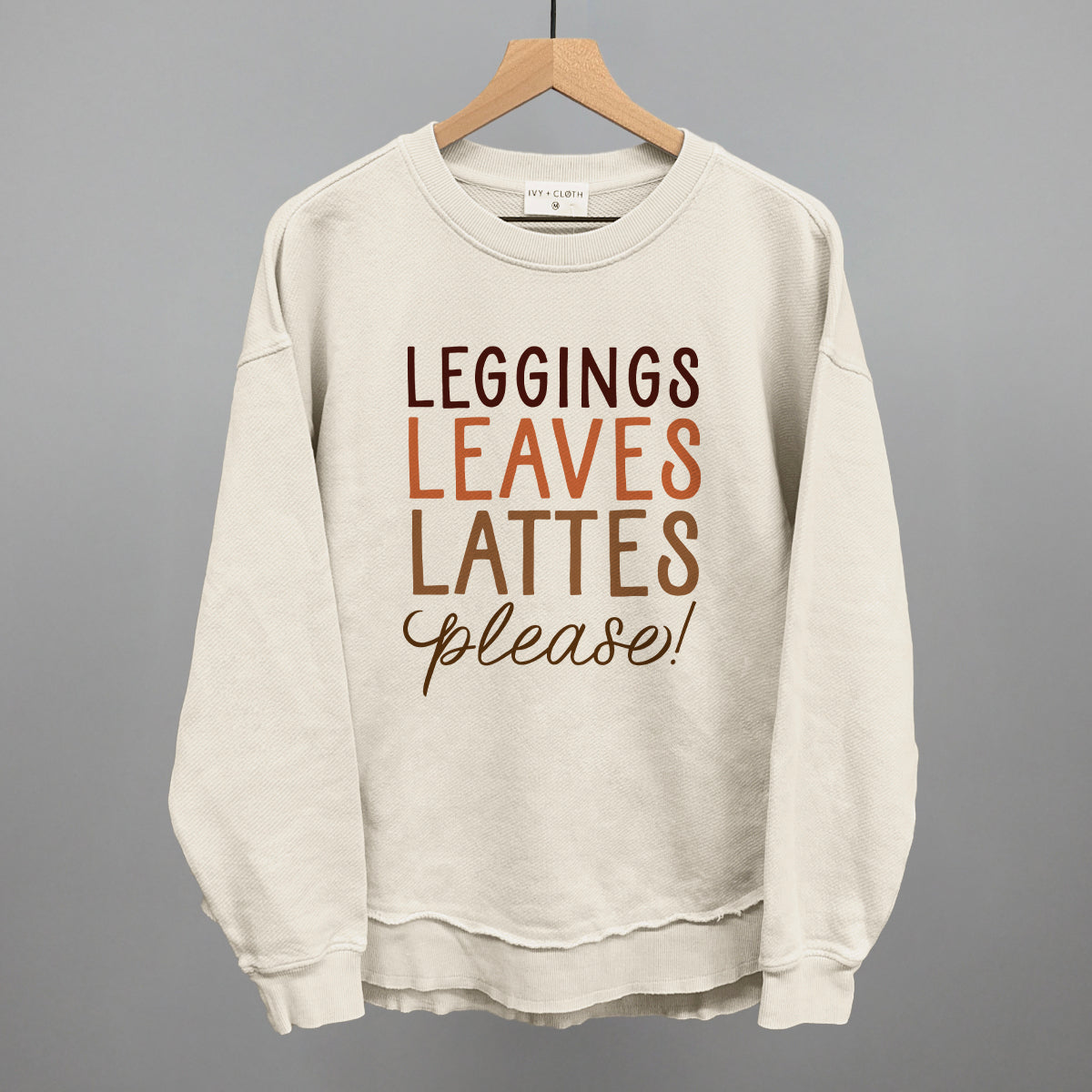 Leggings, Leaves, Lattes Please! - clothing by TeeHivey.com (Image 1)
