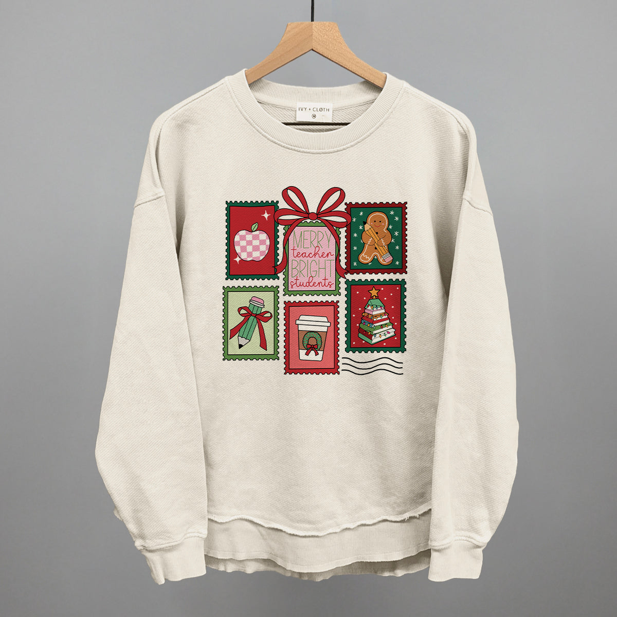 Christmas Teacher Stamps - clothing by TeeHivey.com (Image 5)