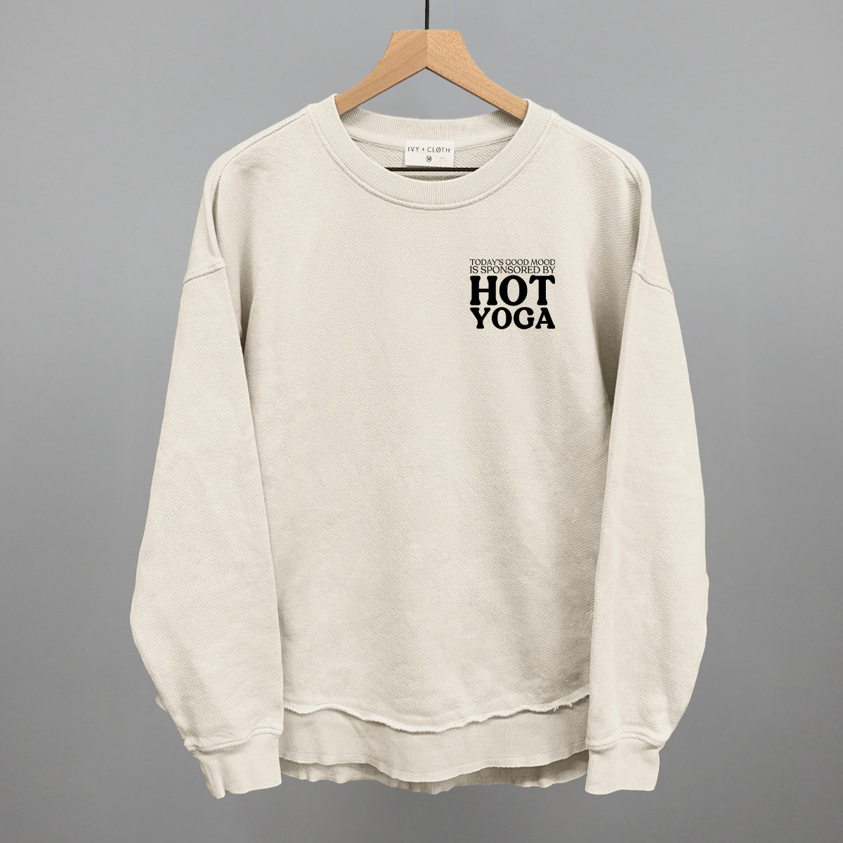 Mood Sponsored By Hot Yoga (Left Chest) - clothing by TeeHivey.com (Image 5)