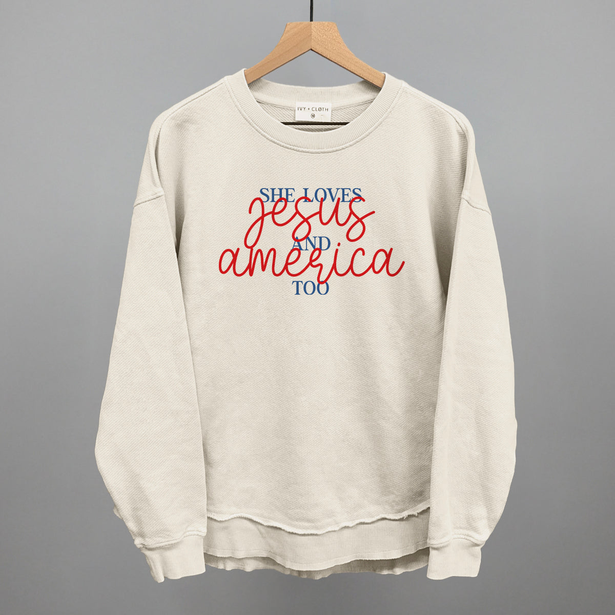 She Loves Jesus And America Too - clothing by TeeHivey.com (Image 5)