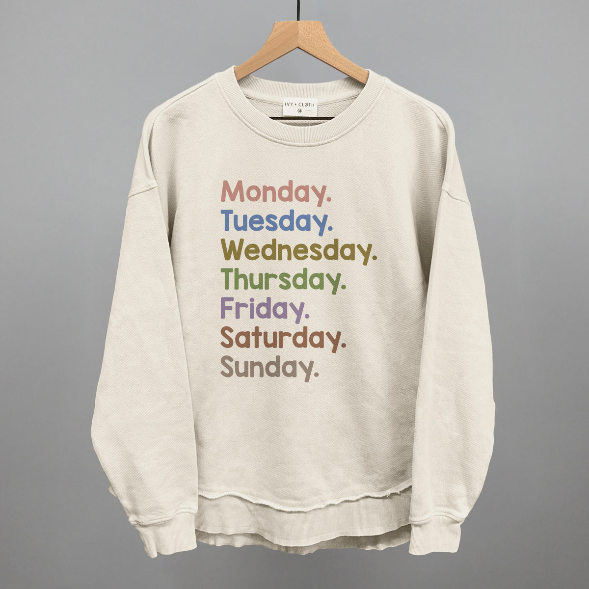 Days Of The Week Colorful - clothing by TeeHivey.com (Image 5)