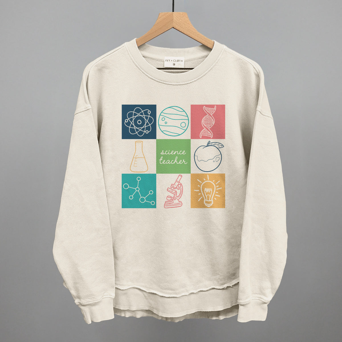 Science Teacher Doodle Grid