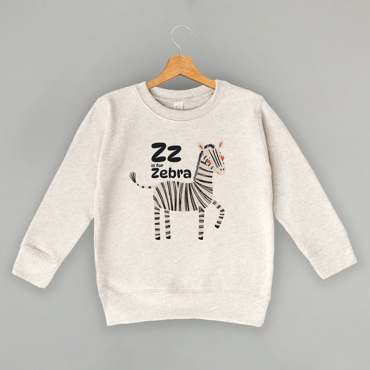 Z Is For Zebra (Kids) - clothing by TeeHivey.com (Image 1)