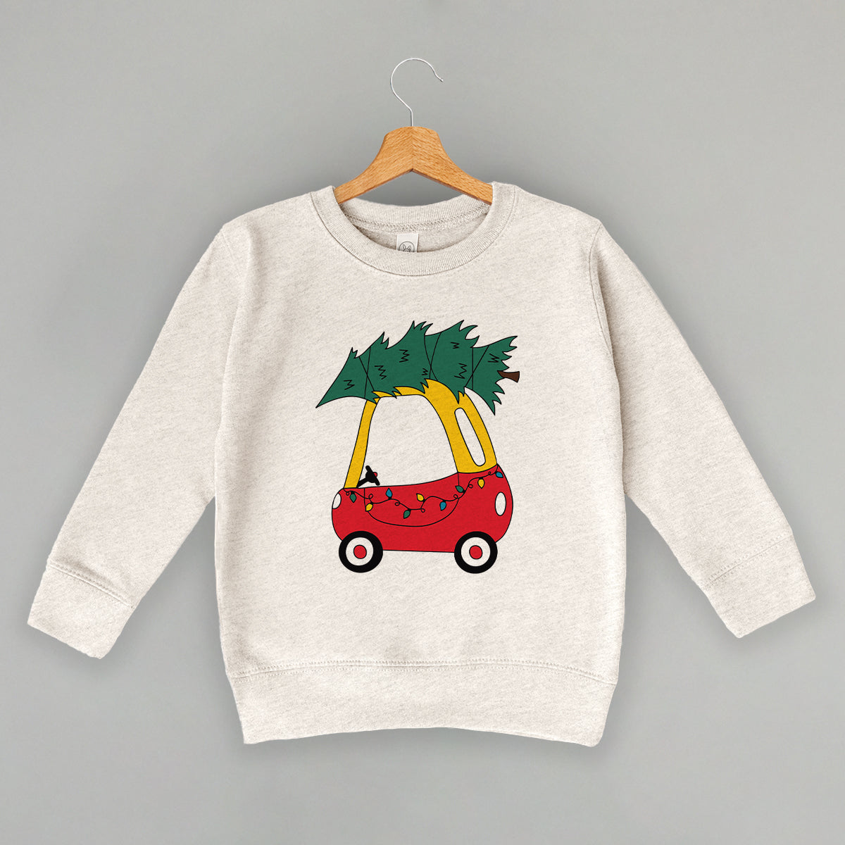 Christmas Tree Toy Car (Kids) - clothing by TeeHivey.com (Image 3)