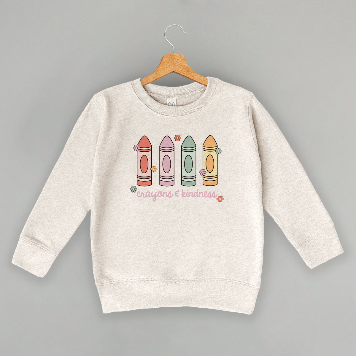 Crayons & Kindness (Kids) - clothing by TeeHivey.com (Image 3)