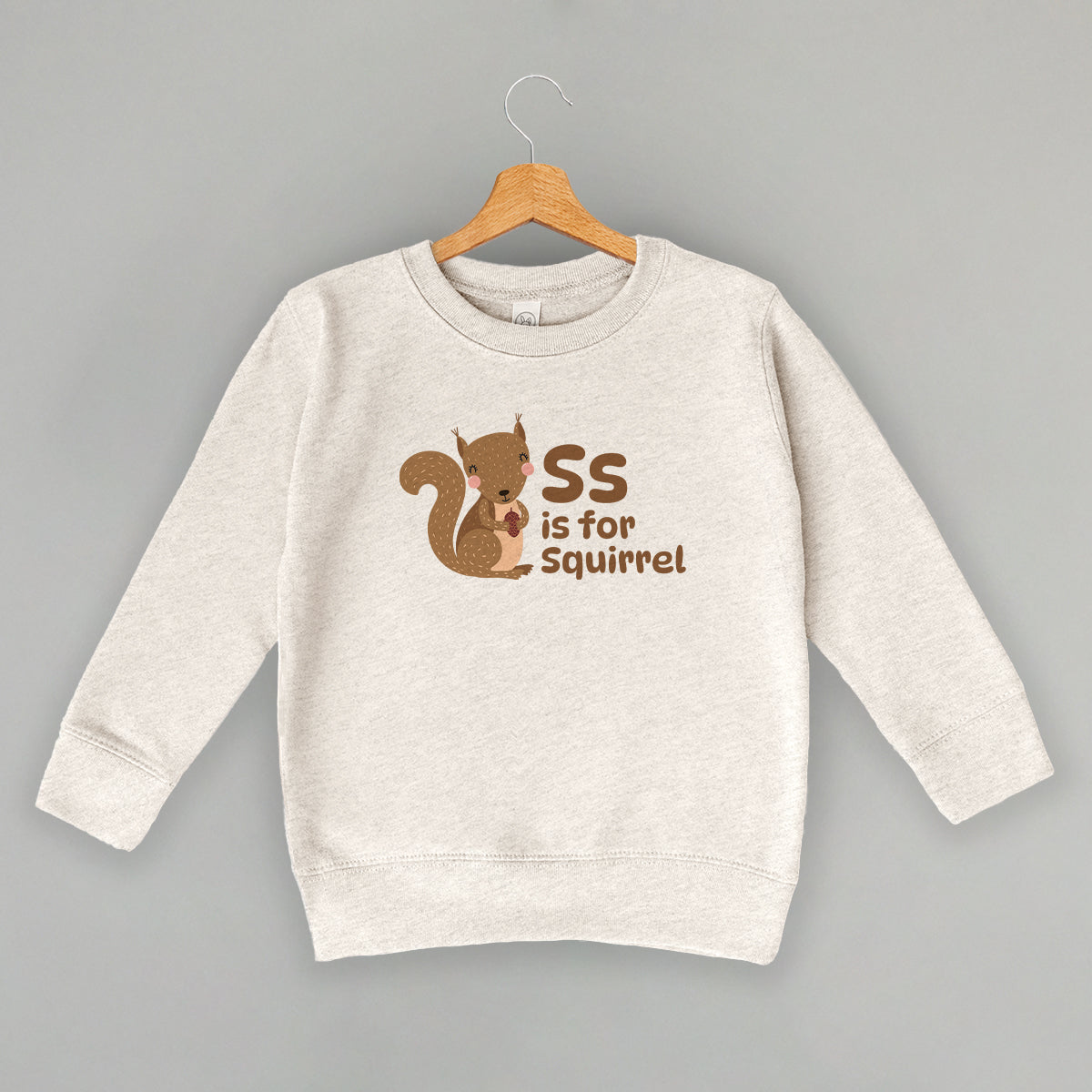 S Is For Squirrel (Kids) - clothing by TeeHivey.com (Image 4)