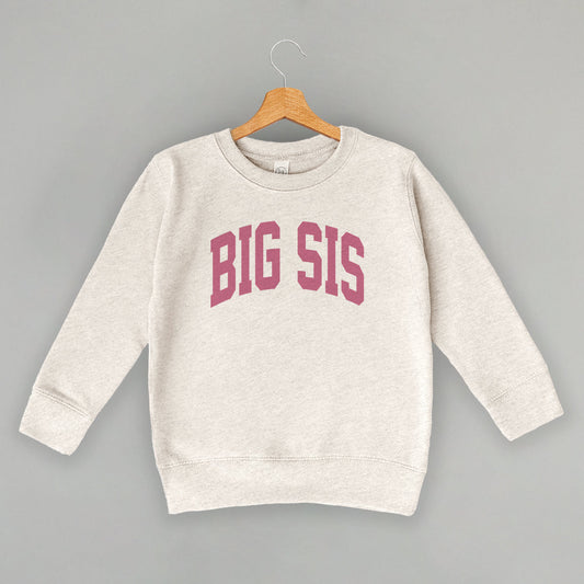 Big Sis Pink Arch (Kids) - clothing by TeeHivey.com (Image 1)