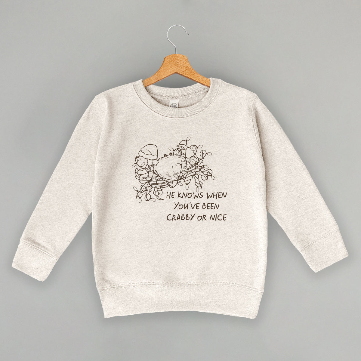 He Knows When You've Been Crabby Or Nice (Kids)