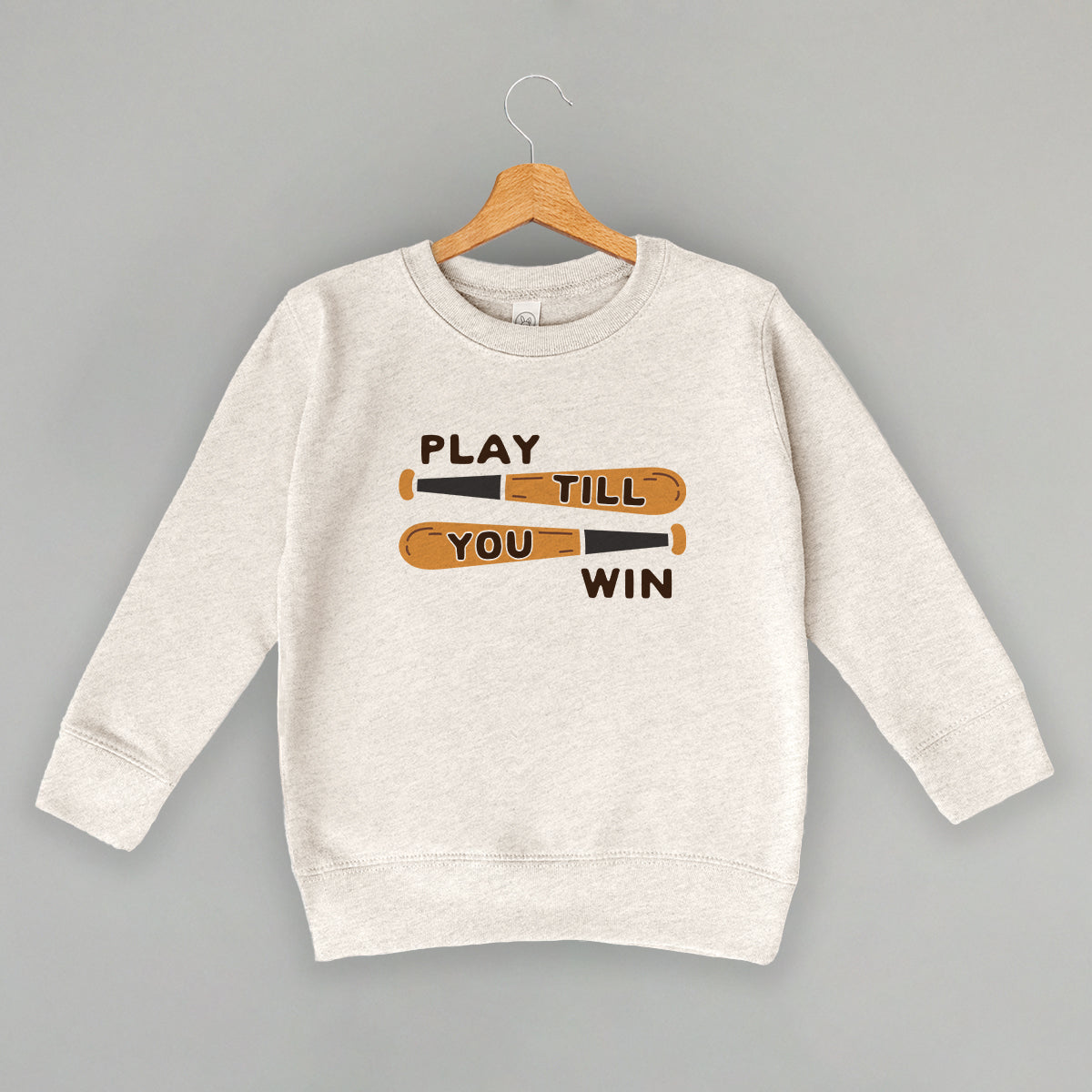 Play Till You Win Baseball (Kids) - clothing by TeeHivey.com (Image 4)
