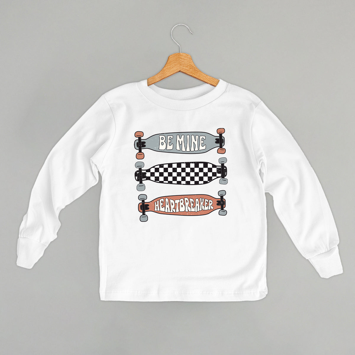 Be Mine Heartbreaker Skateboard (Kids) - clothing by TeeHivey.com (Image 2)
