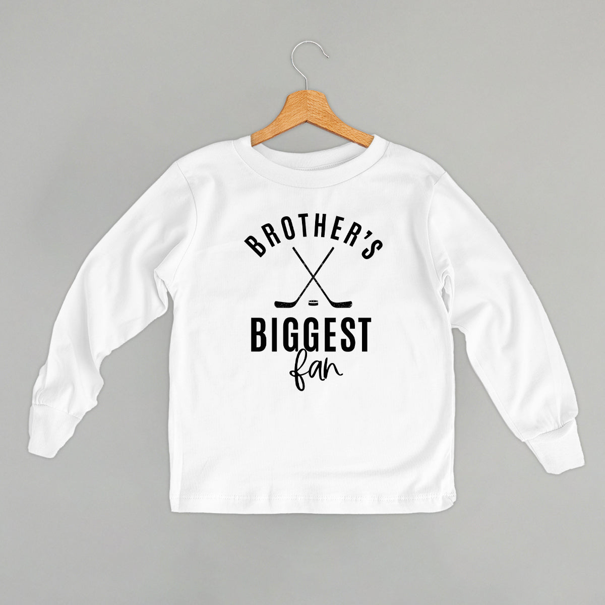 Brother's Biggest Fan Hockey (Kids) - clothing by TeeHivey.com (Image 4)