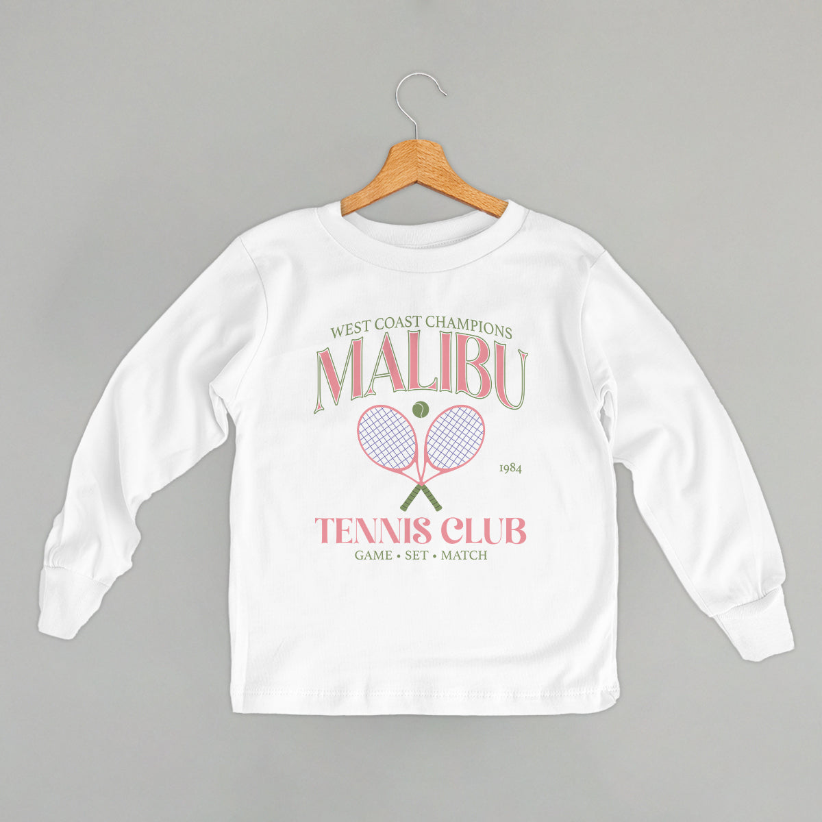 Malibu Tennis Club (Kids) - clothing by TeeHivey.com (Image 4)