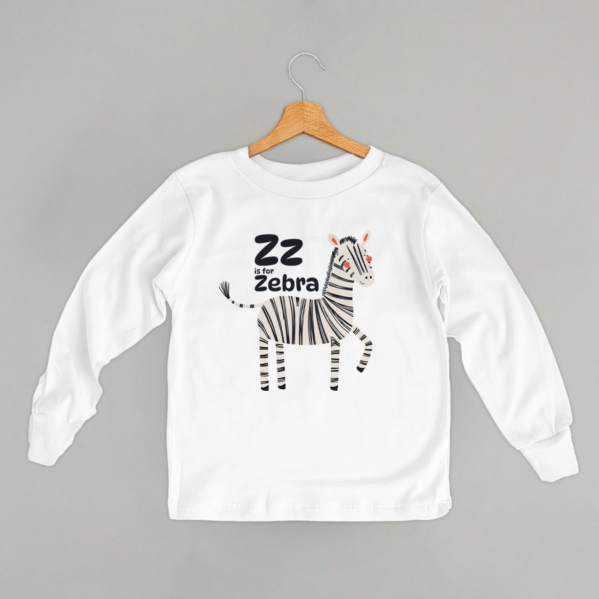 Z Is For Zebra (Kids) - clothing by TeeHivey.com (Image 2)