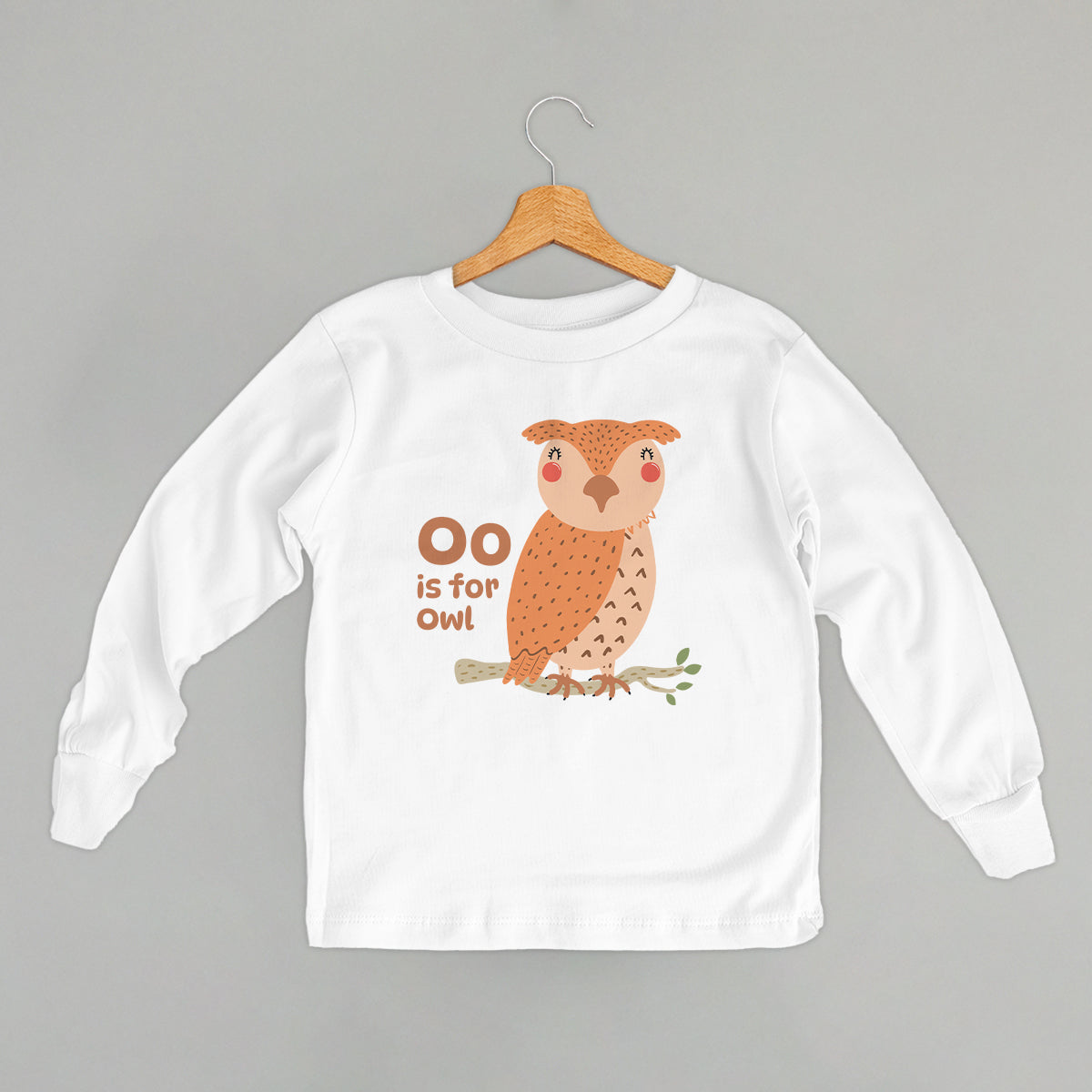 O Is For Owl (Kids) - clothing by TeeHivey.com (Image 4)