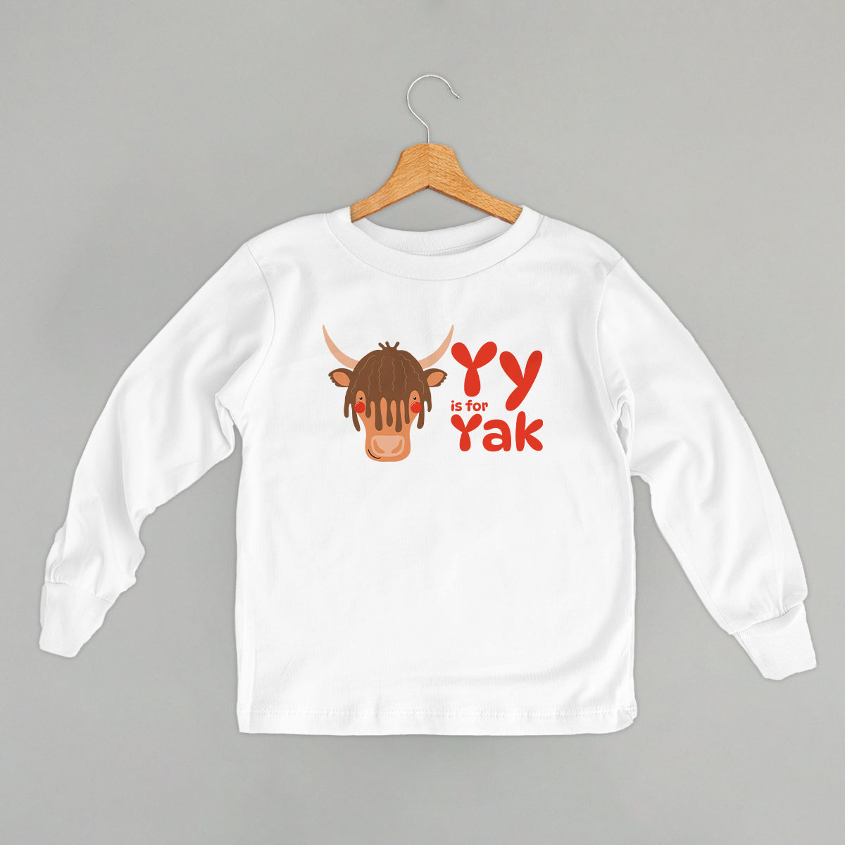 Y Is For Yak (Kids) - clothing by TeeHivey.com (Image 2)