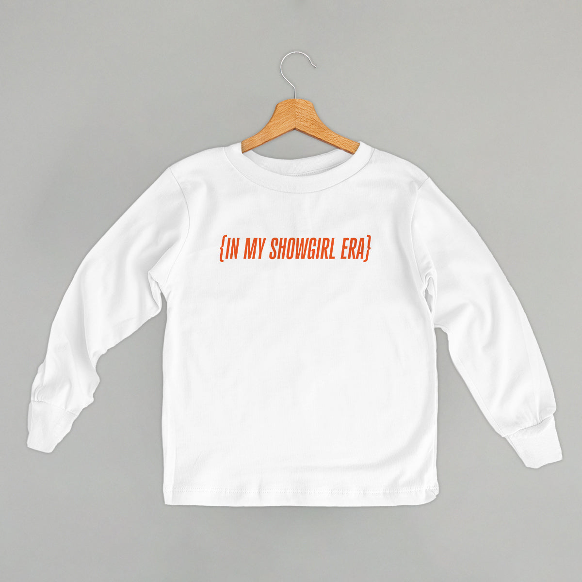 In My Showgirl Era (Orange) (Kids) - clothing by TeeHivey.com (Image 5)