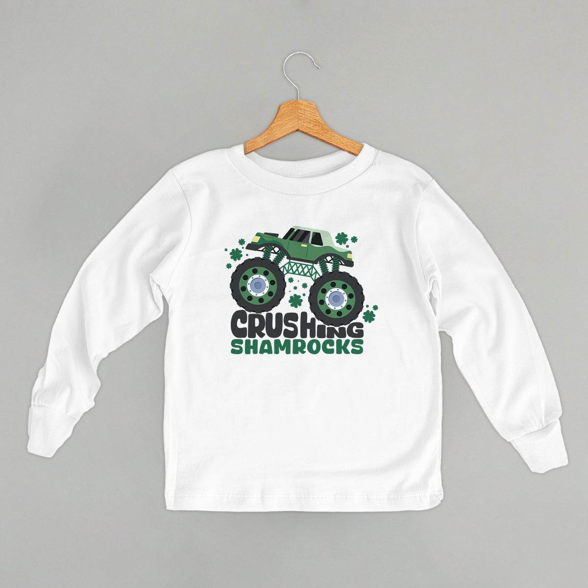 Crushing Shamrocks (Kids) - clothing by TeeHivey.com (Image 2)
