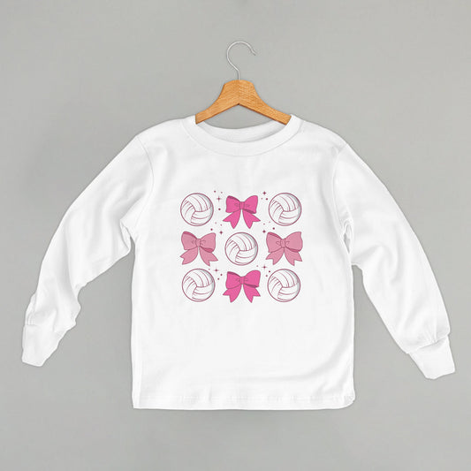Volleyballs and Bows (Kids) - clothing by TeeHivey.com (Image 1)