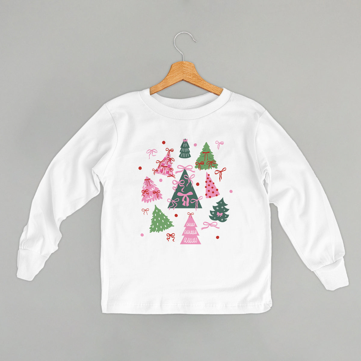 Bow Christmas Trees (Kids) - clothing by TeeHivey.com (Image 5)