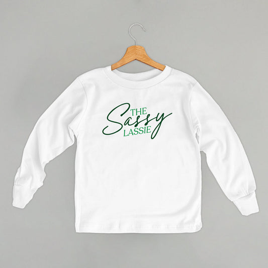 The Sassy Lassie (Kids) - clothing by TeeHivey.com (Image 1)