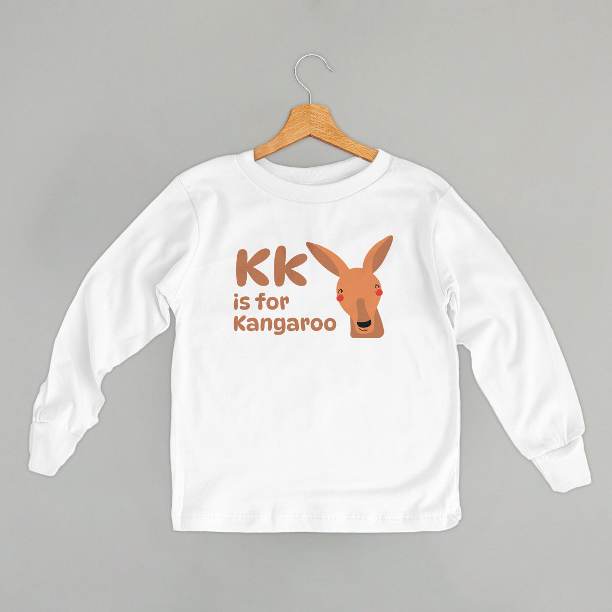 K Is For Kangaroo (Kids) - clothing by TeeHivey.com (Image 4)