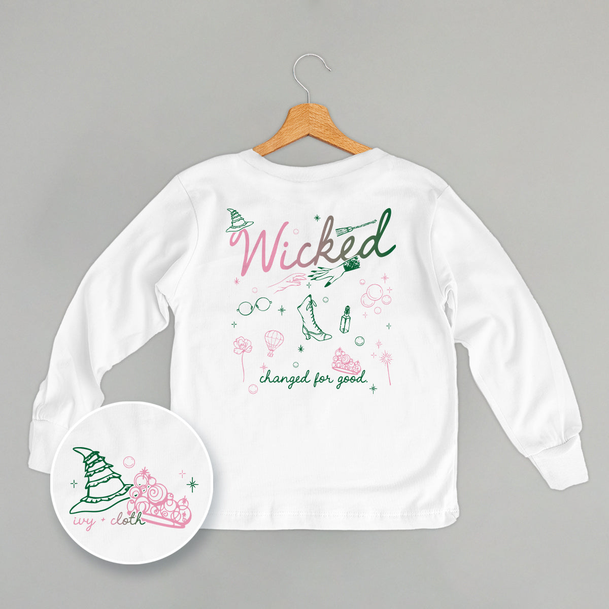 Wicked Doodles (Kids Back Print) - clothing by TeeHivey.com (Image 4)