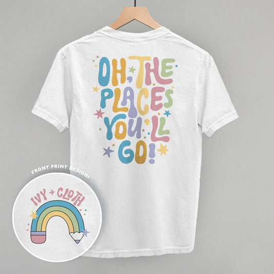 Oh, The Places You'll Go (Back Print) - clothing by TeeHivey.com (Image 1)
