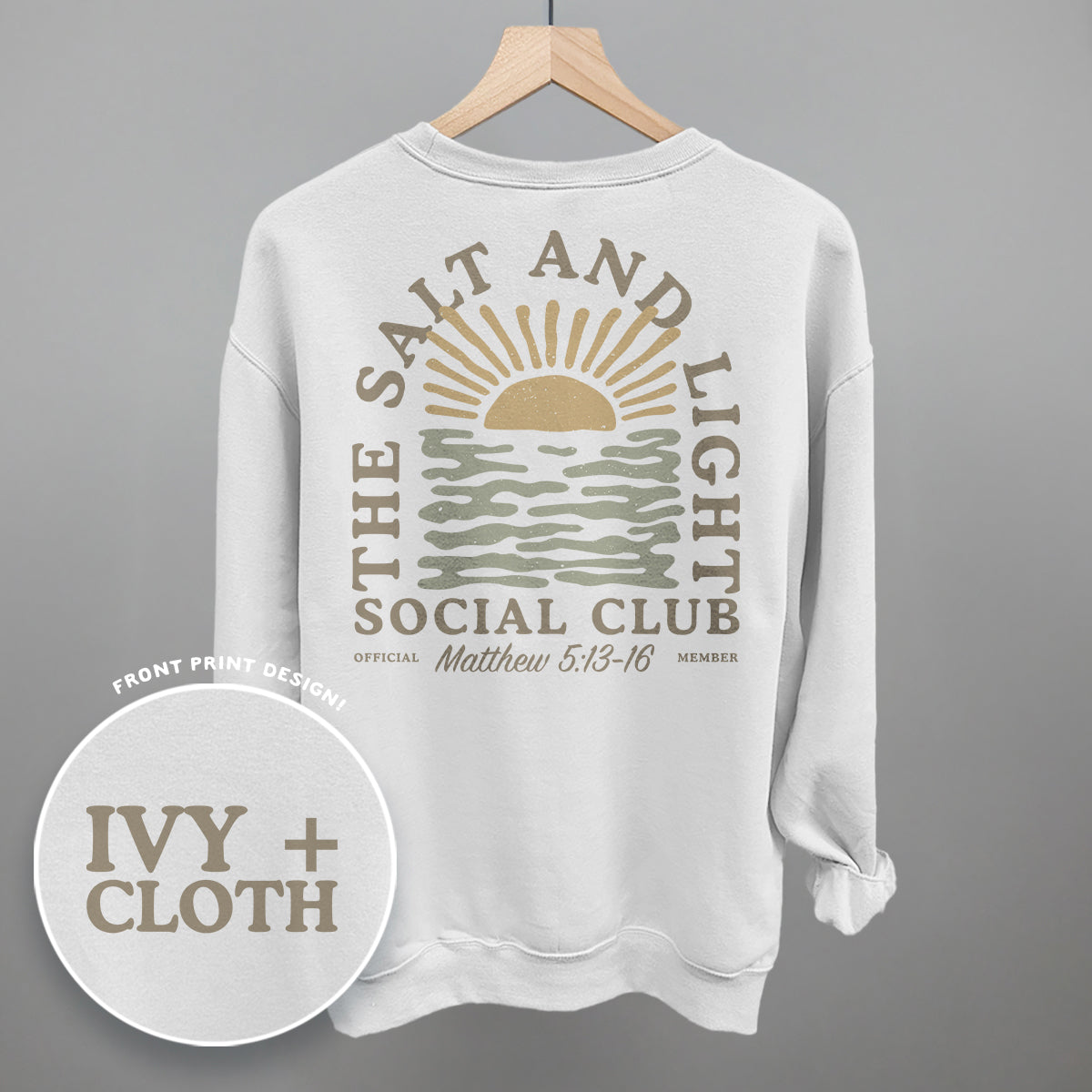The Salt And Light Social Club (Back Print) - clothing by TeeHivey.com (Image 5)