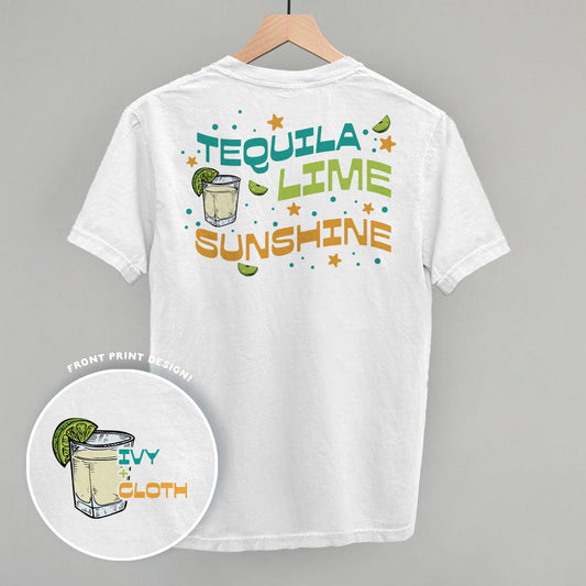Tequila, Lime, Sunshine (Back Print) - clothing by TeeHivey.com (Image 1)