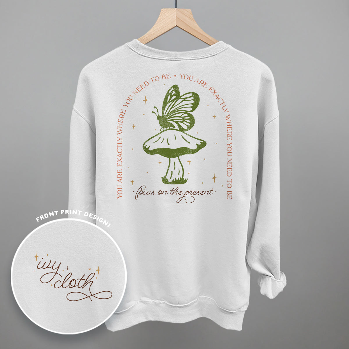 Focus On The Present (Back Print)