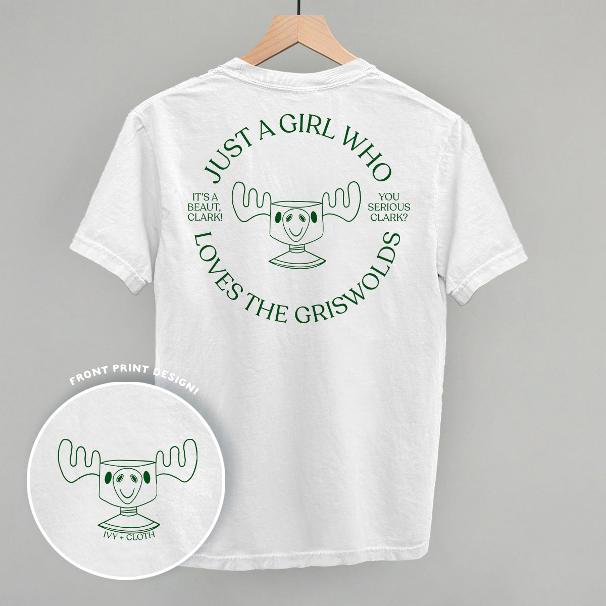 Just A Girl Who Loves The Griswolds (Back Print) - clothing by TeeHivey.com (Image 5)