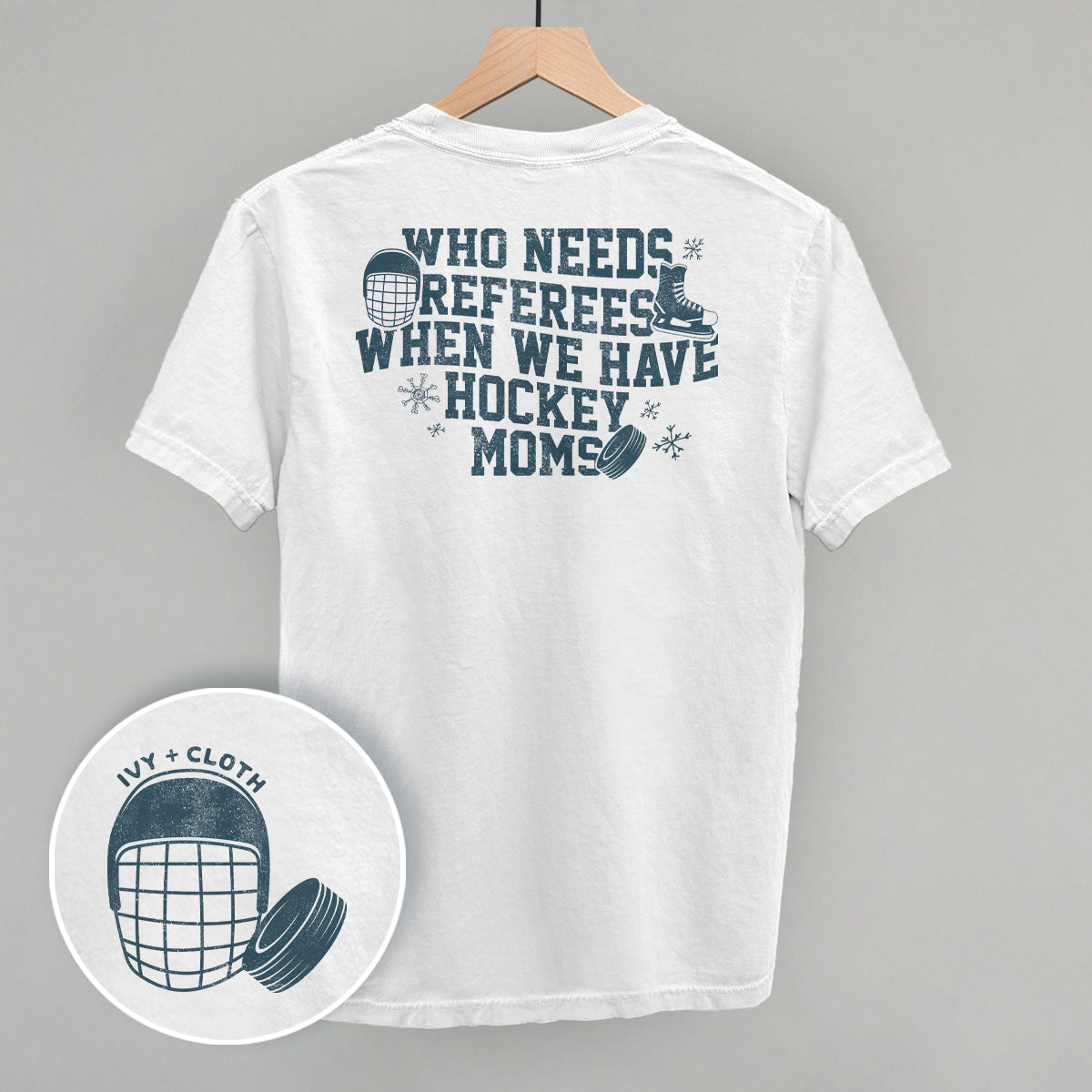 When You Have Hockey Moms (Back Print) - clothing by TeeHivey.com (Image 3)
